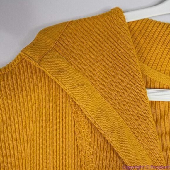 NEW Free People‎ beach 100% cotton gold/yellow Ryan midi dress, M - Picture 16 of 16
